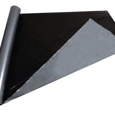 Black & Silver Mulching Sheet 2.5ft * 800m - 25 Microns