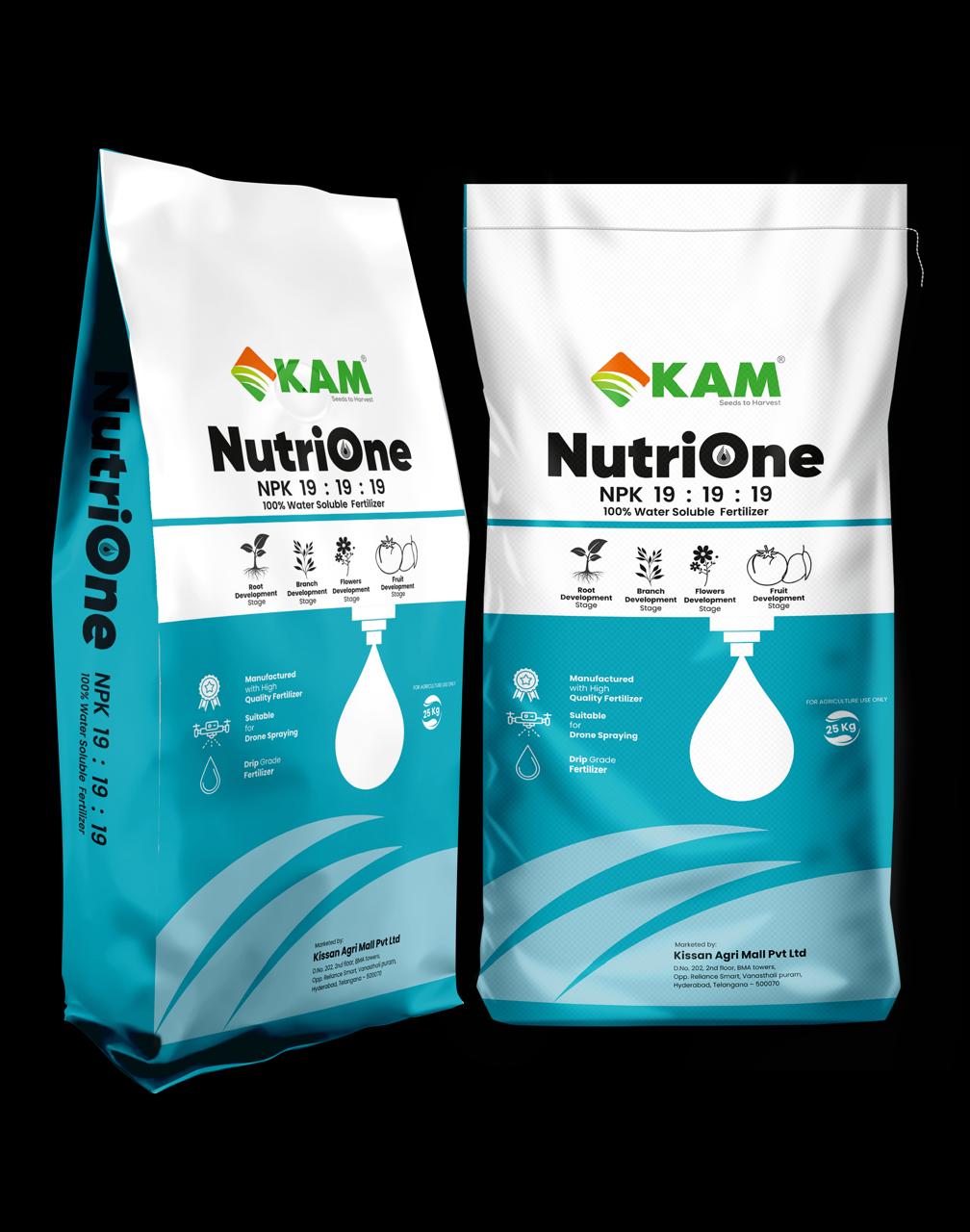 KAM NutriOne 19:19:19 - Water Soluble Fertilizer